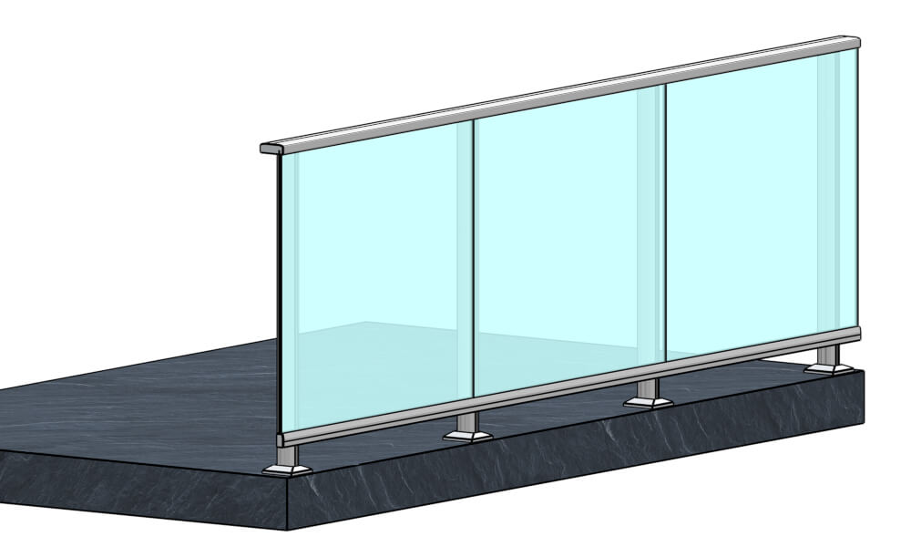 Balustrada na słupkach